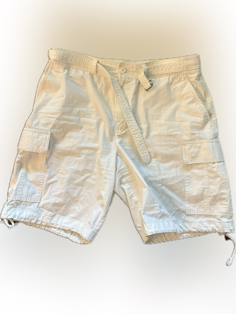 Polo by Ralph Lauren white Cargo Bermuda Shorts